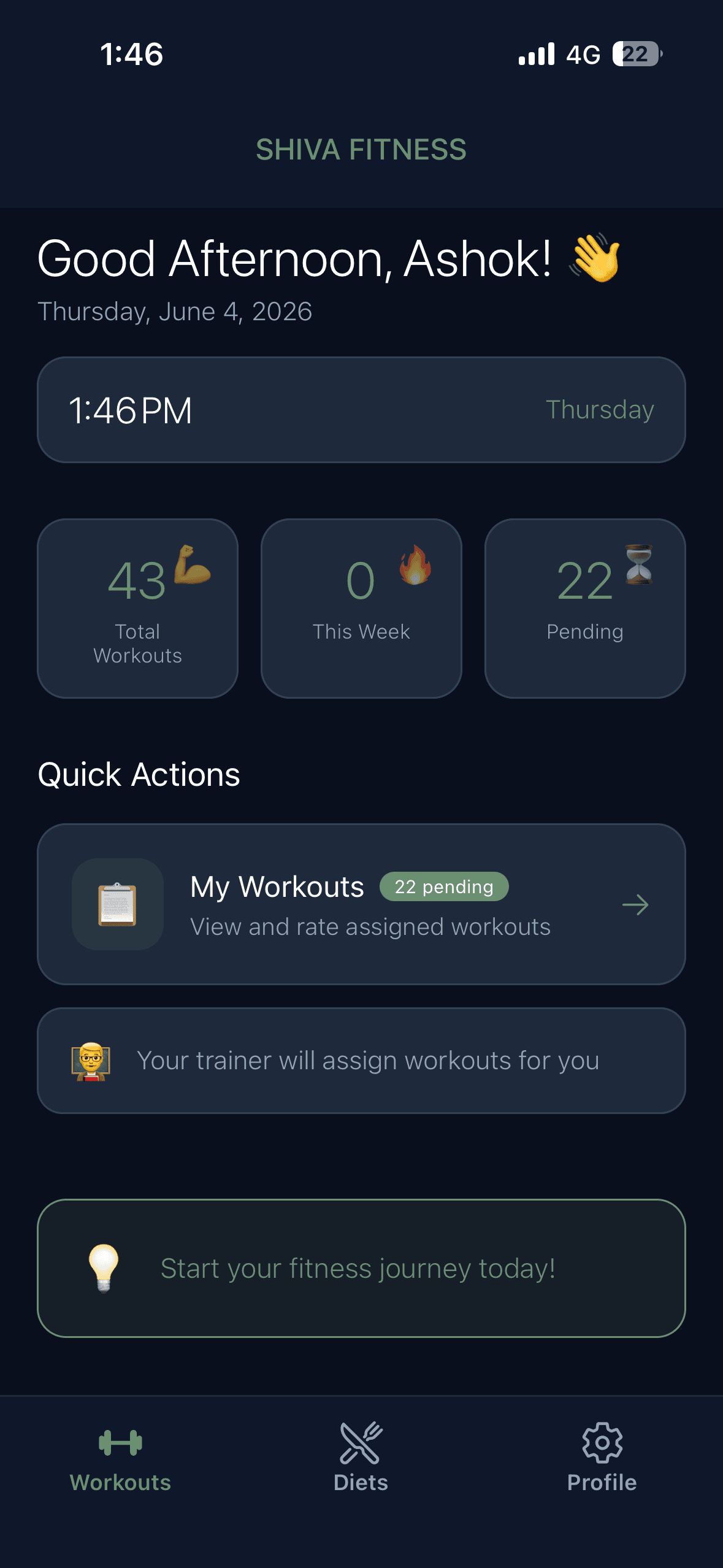 Fit Axis - Smart Gym Management interface